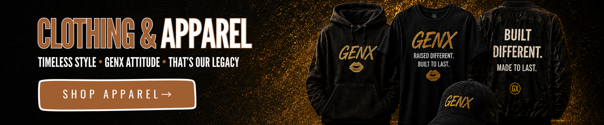 Shop Premium GenX T-Shirts, Hoodies, Sweatshirts & Apparel Made For The Generation That Started The Trends, Broke The Rules & Did It Their Way.