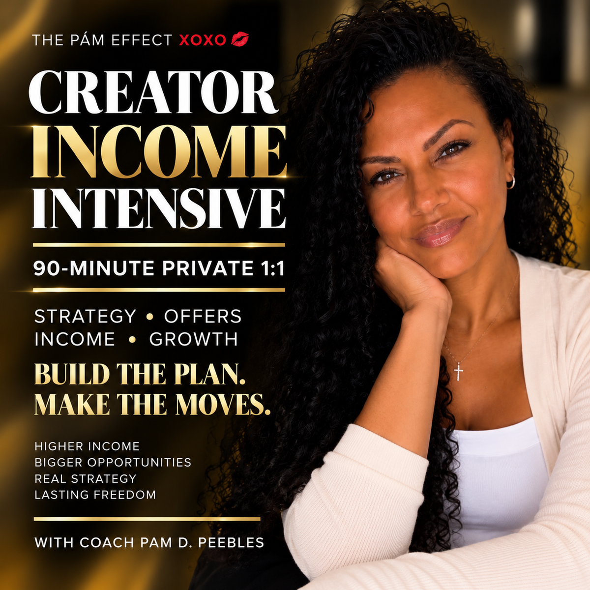 Build A Personalized Creator Income Strategy In A Private 90-Minute Zoom With Coach Pam. Leave With Clear Priorities And A 30-Day Action Plan.